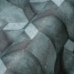 A.S. Création Vinyltapete - 388271 - Blau Türkis Betonoptik