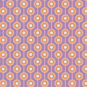 A.S. Création Vinyltapete - 395372 - Lila Orange Grafik