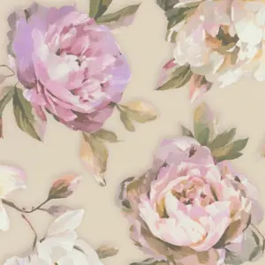 A.S. Création Vinyltapete - 396081 - Violett Pink Blumen