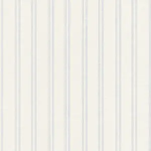 A.S. Création Vliestapete - 243515 - Überstreichbar Weiß Streifentapete