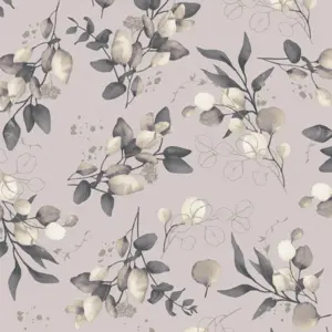 A.S. Création Vliestapete - 397684 - Beige Schwarz Floral