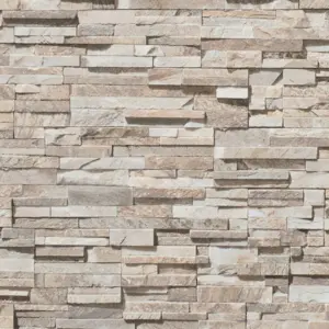 Livingwalls Vinyltapete - 388161 - Beige Braun Steintapete
