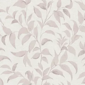 Livingwalls Vinyltapete - 389621 - Weiß Beige Florale Tapete