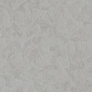 Livingwalls Vinyltapete - 390351 - Grau Silber Unitapete
