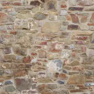 Livingwalls Vinyltapete - 392471 - Beige Braun Steinwand