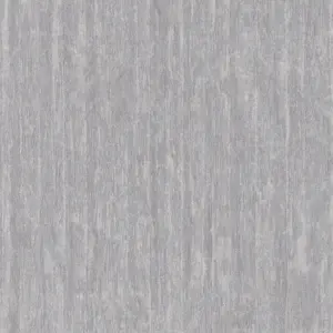 Livingwalls Vinyltapete - 395612 - Grau Silber Holz-Optik