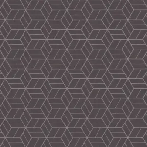 Livingwalls Vliestapete - 369201 - Schwarz Silber Geometrische Tapete