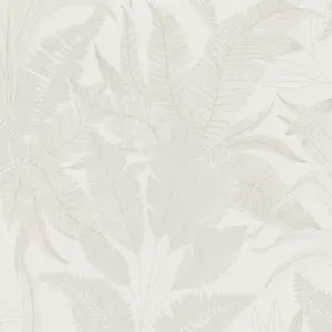 Livingwalls Vliestapete - 396542 - Creme Beige Floral