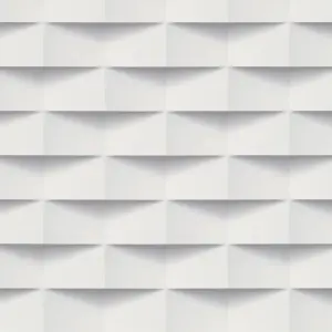 A.S. Création Vinyltapete - 302481 - Weiß Grau Geometrische Tapete