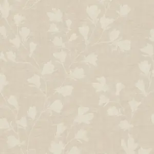 A.S. Création Vinyltapete - 387474 - Grau Beige Florale Tapete