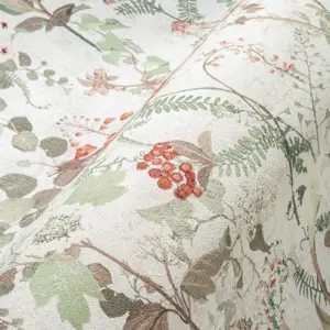 A.S. Création Vinyltapete - 388252 - Weiß Grün Florale Tapete