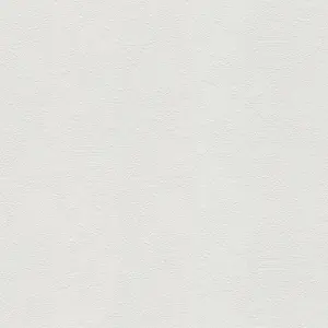 A.S. Création Vliestapete - 103611 - Überstreichbar Weiß Unitapete