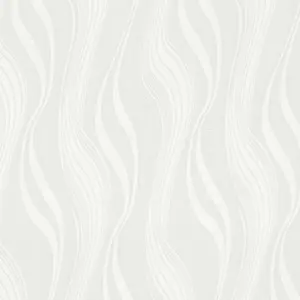 A.S. Création Vliestapete - 247919 - Weiß  Unitapete