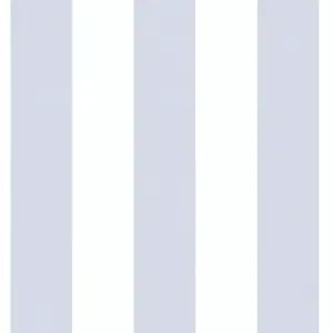 A.S. Création Vliestapete - 381483 - Lila Weiß Streifentapete