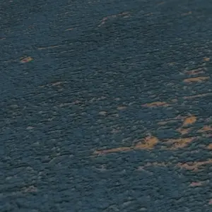 A.S. Création Vliestapete - 395139 - Dunkelblau Gold Strukturtapete
