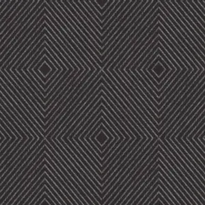 Livingwalls Vinyltapete - 369265 - Schwarz Silber Geometrische Tapete