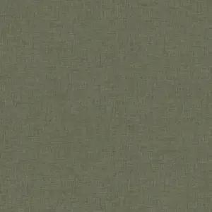 Livingwalls Vinyltapete - 374312 - Grün  Unitapete