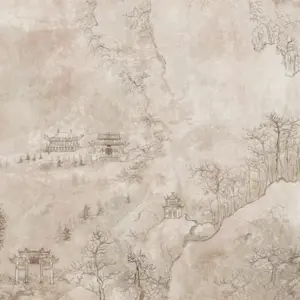 Livingwalls Vinyltapete - 382471 - Beige  Japanische & Chinesische Tapete