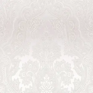 Livingwalls Vinyltapete - 387084 - Silber Grau Barock Tapete