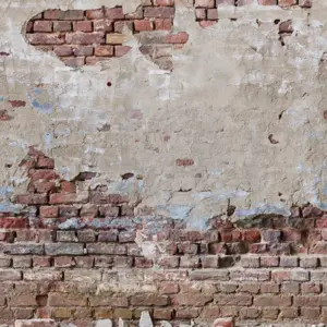 Livingwalls Vinyltapete - 392561 - Beige Rot Steinwand