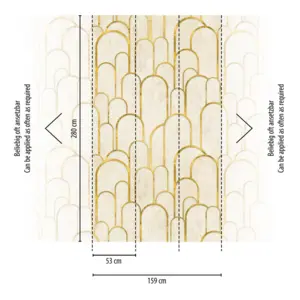 Livingwalls Vinyltapete - 398571 - Creme Beige Strukturoptik
