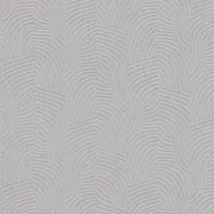 livingwalls Vliestapete - 781531 - Grau Metallic Modern