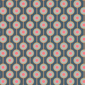 A.S. Création Vinyltapete - 395371 - Blau Gelb Grafik