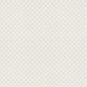 A.S. Création Vliestapete - 528018 - Überstreichbar Weiß Geometrische Tapete