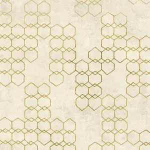 Livingwalls Vinyltapete - 374242 - Creme Gold Design Tapete