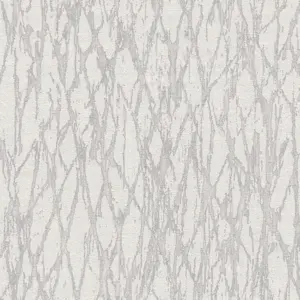 Livingwalls Vinyltapete - 395632 - Weiß Grau Stein-Optik