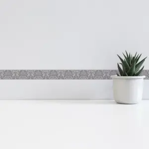 A.S. Création Bordüre - 303892 - Braun Beige Barock Tapete