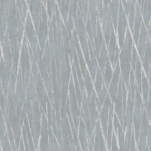 A.S. Création Vinyltapete - 385981 - Grau Silber Strukturtapete