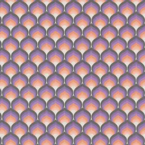 A.S. Création Vinyltapete - 395382 - Orange Schwarz Grafik