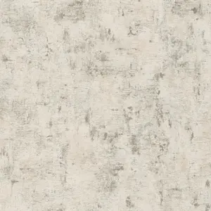 A.S. Création Vliestapete - 395160 - Weiß Gold Strukturtapete