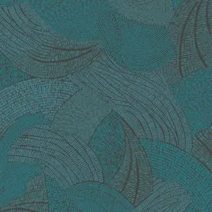 A.S. Création Vliestapete - 399353 - Blau Grün Grafik