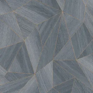 Livingwalls Vinyltapete - 361333 - Grau Schwarz Design Tapete