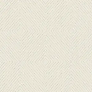 Livingwalls Vinyltapete - 369263 - Creme Metallic Geometrische Tapete