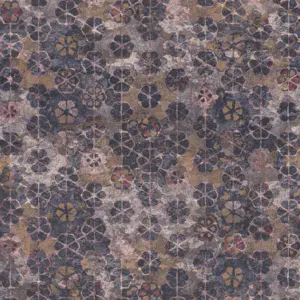 Livingwalls Vinyltapete - 373914 - Lila Braun Fliesentapete