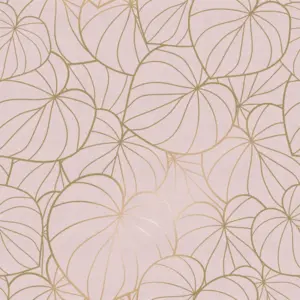 Livingwalls Vinyltapete - 382801 - Rosa  Dschungeltapete