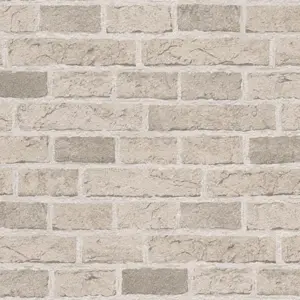 A.S. Création Papiertapete - 779830 - Creme Beige Steintapete