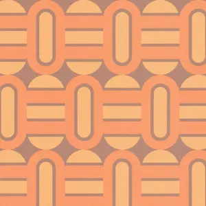 A.S. Création Vinyltapete - 395362 - Braun Gelb Grafik