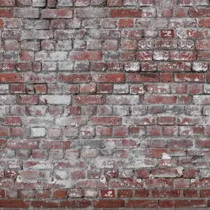 Livingwalls Vinyltapete - 383371 - Rot Grau Steintapete