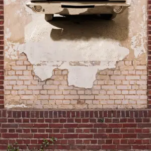 Livingwalls Vinyltapete - 392431 - Braun Beige Oldtimer