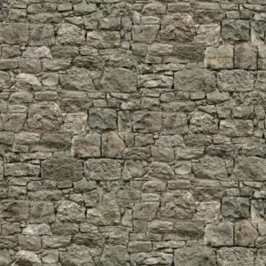 Livingwalls Vinyltapete - 393171 - Grau Beige Steinwand