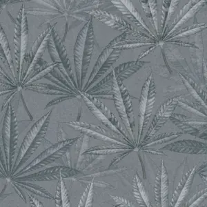 livingwalls Vinyltapete - 399842 - Grau  Floral