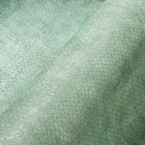 A.S. Création Vinyltapete - 388264 - Grün Silber Unitapete