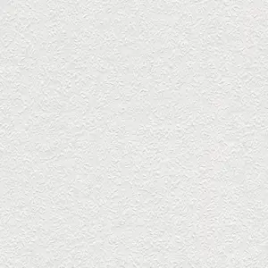 A.S. Création Vliestapete - 141514 - Überstreichbar Weiß Unitapete