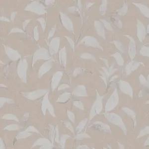 Livingwalls Vinyltapete - 389626 - Grau Silber Florale Tapete