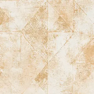 Livingwalls Vinyltapete - 389762 - Gold Weiß Grafiktapete