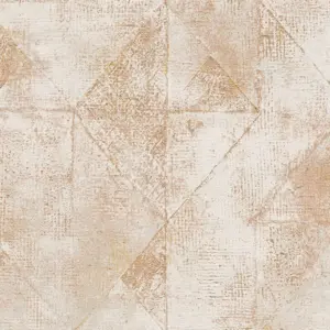 Livingwalls Vinyltapete - 389765 - Gold Grau Grafiktapete